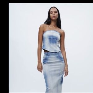 💙 ZW STRAPLESS BUSTIER